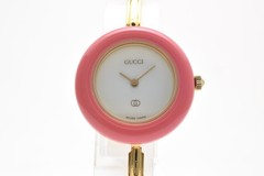 GUCCI Change Bezel 11/12.2 1100L Gold Vintage Quartz Woman’s Watch with Box
