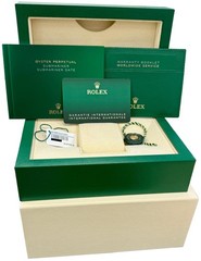 NEW UNWORN PAPERS Rolex Submariner 41mm Date Black Ceramic Watch 126610 LN BOX