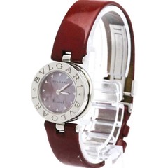 BVLGARI B-Zero1 Blue MOP Dial Steel Ladies Watch BZ22S Polished BF584549