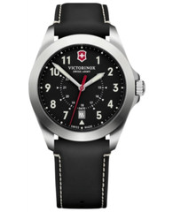 New Victorinox Swiss Army Heritage Quartz Black Dial Men’s Watch 241963