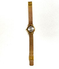 Women’s IBSO Boerni Aibisino White Dial Gold Tone Mesh Bracelet Watch