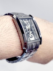 Relic By Fossil Allen Gunmetal Display St. Steel Men’s Watch ZR77133 New Battery