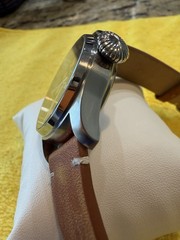 Steelflier Pilot 1903 Retro Aviation-Matte Black & Tan-VH31 Sweep Quartz-CUSTOM