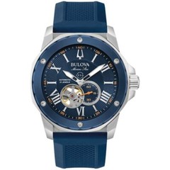 BULOVA Marine Star Blue x Silver 98A303