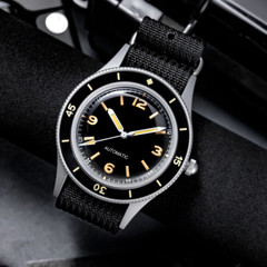 50-Fathoms Retro 40mm Double Domed Sapphire Miyota 8215 Automatic Watch for Men