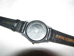 ArtWatch Binary Decimal Wristwatch W/Black Leather 8-1/2″ Band Working