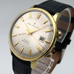 Vintage 1964 Citizen Alarm 4H Four-hand C.G.P. 21 Jewel Hand-winding Japan #2238