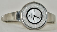 Estate Swarovski Crystalline Pure Bangle Bracelet Watch Encased Crystals 5269256