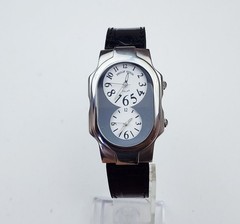 Men’s TRAVELER Watch PHILIP STEIN “Teslar”. Dual Time