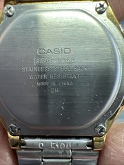 Casio Unisex 📞Gold Digital Watch with Champagne Dial – A-168WG-9WDF😱