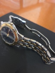 Raymond Weil Tango 5560 Blue Dial Two Tone Stainless Steel 36mm Quartz Watch