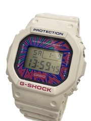 CASIO Quartz Watch G SHOCK Digital Pink White Used Casio