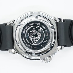 SEIKO Black Monster 7S26-0350 200M Day/Date 42mm Automatic Men’s From JAPAN Z452