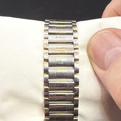 Vintage Orient Crystal 3 Star Automatic Two Tone Dial Day/Date 36mm Men’s Watch