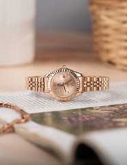 Carlton London Harper Women’s Analog Quartz Watch Stainless Steel Multiple Color