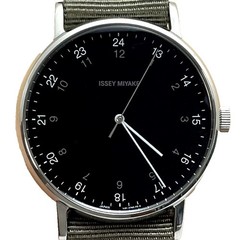 Seiko Issey Miyake f Ichiro Iwasaki NYAJ004 Quartz Japan 24 Hour Dial Watch#B901