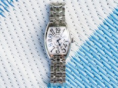 Franck Muller Cintree Curvex 36mm White Dial Men’s Watch w/ Box 7880 SC DT AC O