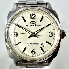 ORIENT STAR Classic TH NR02-A00 21J Auto Working Display Case Back Wrist 14.5cm