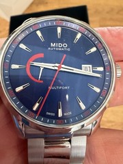 MIDO Multifort Automatic Blue Dial Ref. M038.424.11.041.00 Full Kit 42mm Watch