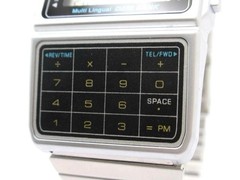 CASIO Data Bank DBC-611 Silver Retro Calculator Watch