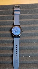 Swatch Sistem51 42mm Automatic Blue Dial Black Case Blue Silicone Strap