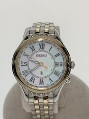 SEIKO Solar Wristwatch Analog 1b35 0al0