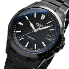 CASIO OCEANUS OCW-S100B-1AJF Titanium Radio Solar Watch Black 41.5mm