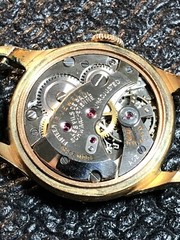 Vintage Swiss Alpha Schwarz-Etienne Mechanical Watch Gold Plated Needs Service