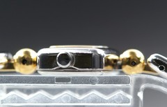 [N MINT] Seiko Tisse 1E20-5A00 13mm Gold Two Tone Bracelet Women’s Quartz Watch