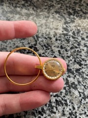 Vintage Chaika Watch Coulomb Women Soviet mechanical Wristwach Gold Plated Au- 5