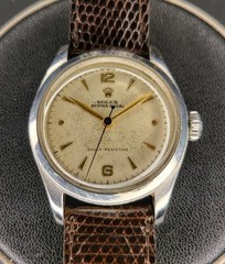 Vintage 1950s Rolex Oyster-Royal Ref 6144 – Super Oyster Crown – Serviced