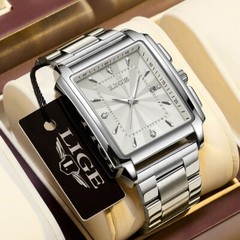 Men Watch Waterproof Stainless Steel Quartz Luminous Classic Business Wristwatch