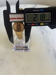Vintage Seiko Rainbow 1104-7130 Ladies Mechanical Wind Gold Tone 21.5mm