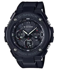Casio G-Shock G-Steel LAYER GUARD Black Solar Mens Ana-Digi Watch GSTS100G-1B