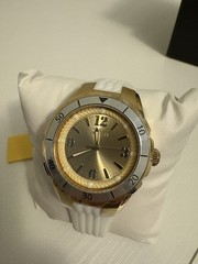 Invicta Angel Lady 38mm Quartz Watch Stainless Steel Gold Dial 48851