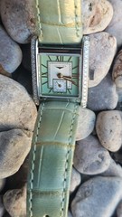 Longines Mini Dolcevita Green Dial 21.5mm Lady’s Quartz Watch W/ Box & Card 2024