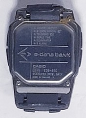 CASIO EDB-610 Black 36mm e-Data Bank Digital Calculator Watch for Parts