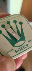 Genuine Rolex 78760 Oyster Stainless Steel flip lock with tubes,please read!