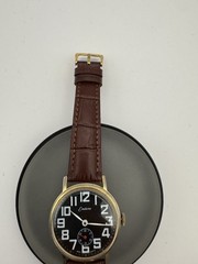 1950’s Rare Vintage Endura Swiss Watch 35mm Military Dial Mechanical Cal 8800 W