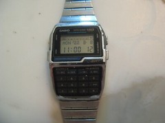 vintage CASIO Calculator data bank 150 DBC-1500 1477 LCD digital WATCH