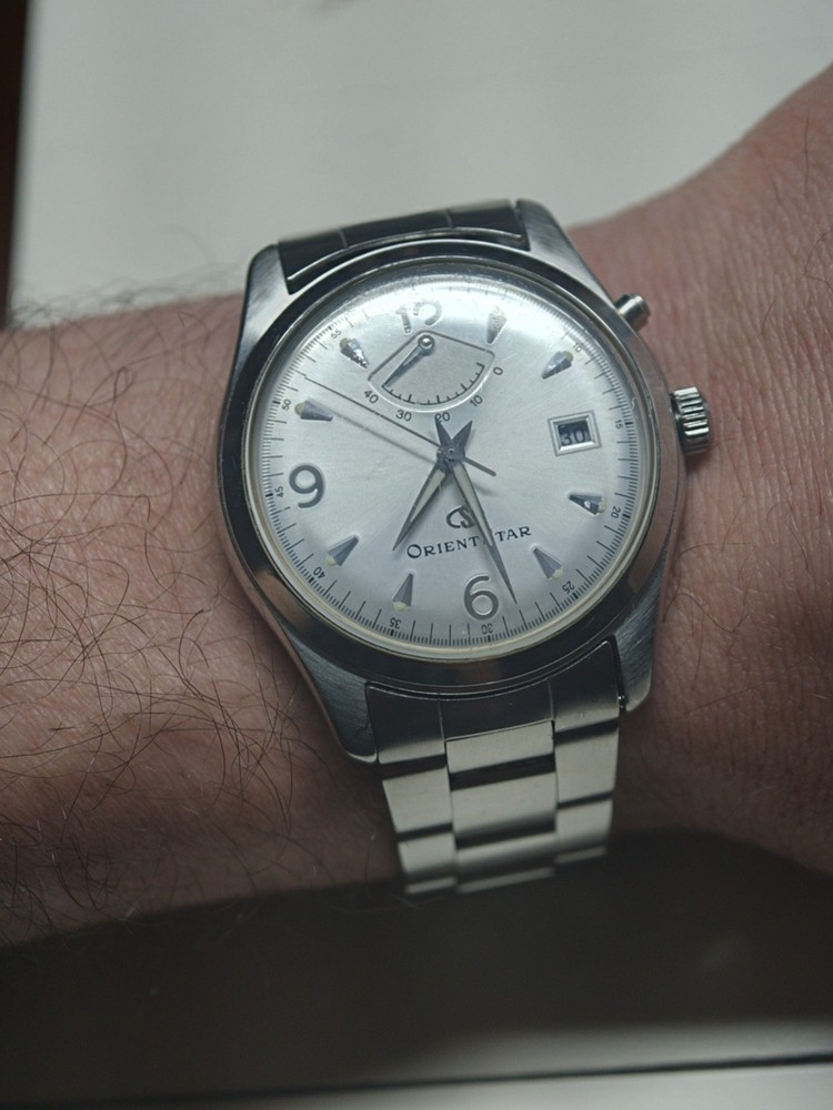 Orient Star JDM Power Reserve Automatic WZ0251EX Vintage 38.5mm Box EX0C Cal46
