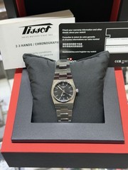 New Tissot PRX Quartz 25mm Black Diamond Dial Women’s Watch T137.010.11.056.00