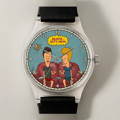 Beavis Butthead Daria Celebrity Deathmatch MTV Music Pop Art Watch Wristwatch