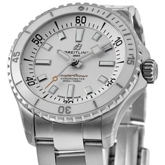 New Breitling Superocean Automatic 36 White Dial Women’s Watch A17377211A1A1