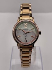 [Radio-controlled solar powered] Citizen Cross Sea Ladies Watch H030-T016049