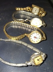 Vintage Watch Lot 2 BULOVA And 1 HAMILTON 1 Galaxie Need Repair