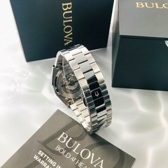 Bulova Surveyor 96A270 Automatic Men’s Watch with Open Heart Black Dial 42mm