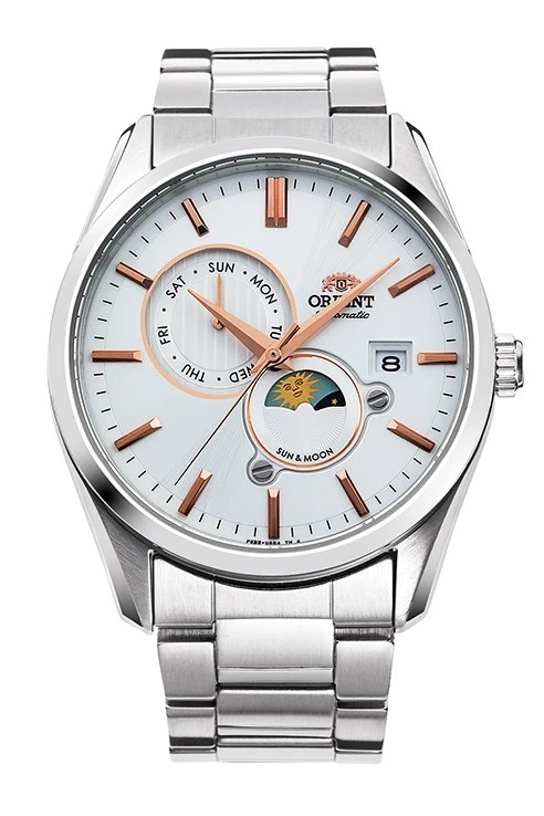 ORIENT Sun & Moon Mechanical Automatic Contemporary Watch Men