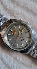 Orient Crystal Automatic 21 Jewels Mens Watch Japan Made Grey Dial 469WA1-71