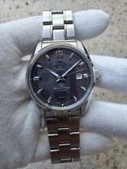 Orient Star Sapphire Crystal Automatic Purple Dial Men’s Watch RK-AU0112V